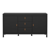 Wooden Sideboard With 2 Doors And 3 Drawers - Barcelona