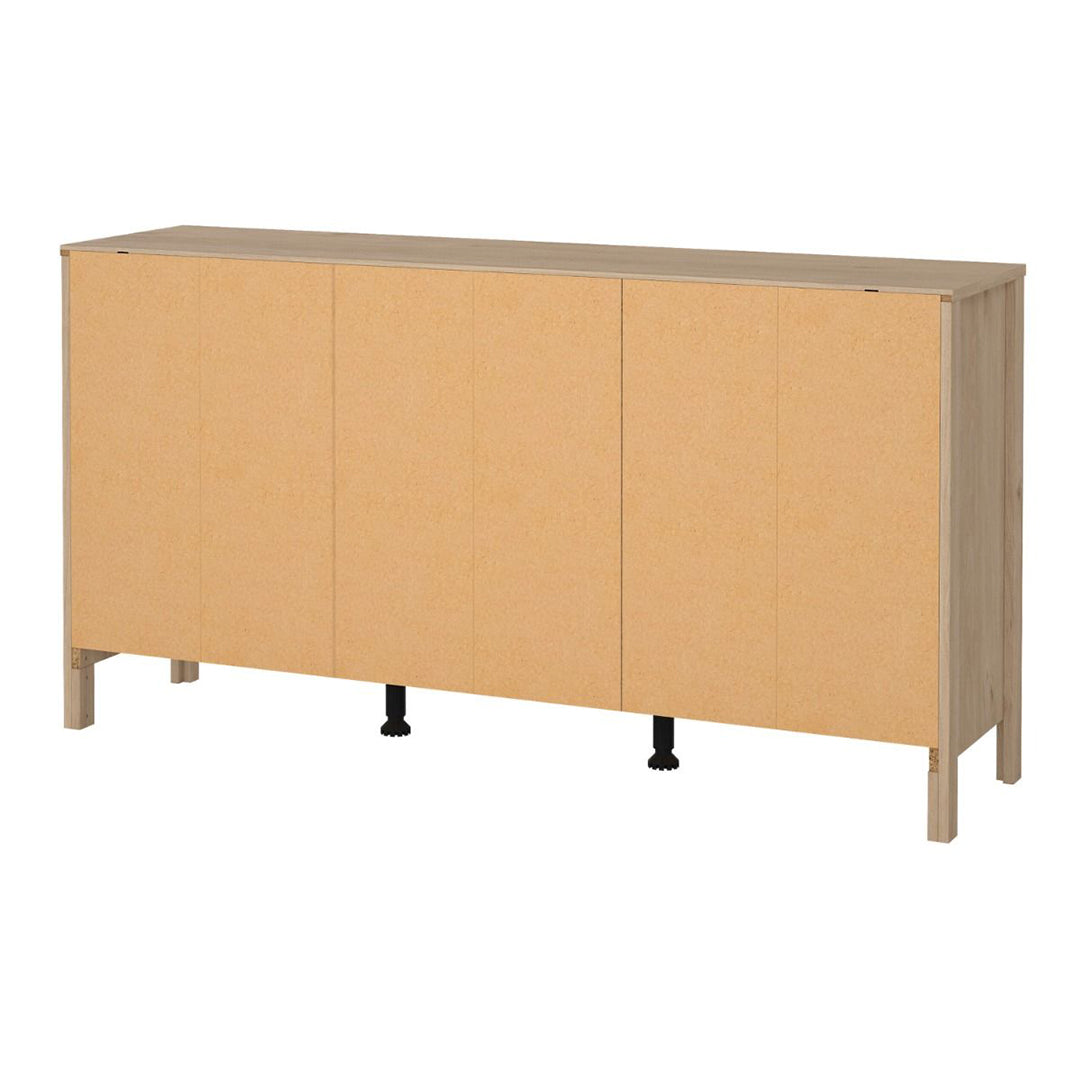 Wooden Sideboard With 2 Doors And 3 Drawers - Barcelona