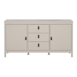 Wooden Sideboard With 2 Doors And 3 Drawers - Barcelona