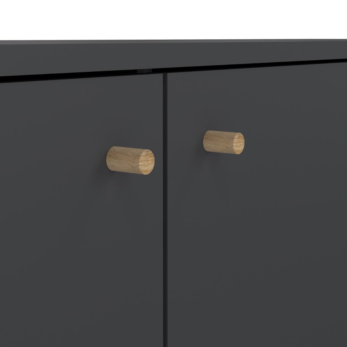 Wooden Sideboard With 2 Doors And 3 Drawers - Cumbria