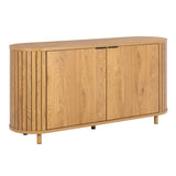 Wooden Sideboard With 2 Doors - Colima