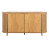 Wooden Sideboard With 2 Doors - Colima
