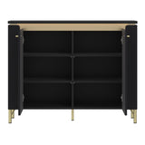 Wooden Sideboard With 2 Doors - Genoa