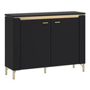 Wooden Sideboard With 2 Doors - Genoa