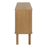 Wooden Sideboard With 2 Sliding Doors - Langley