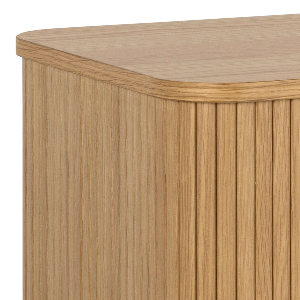Wooden Sideboard With 2 Sliding Doors - Langley