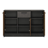Wooden Sideboard With 3 Doors And 1 Drawer - Brooklyn