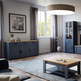 Wooden Sideboard With 3 Doors And 3 Drawers - Bohol