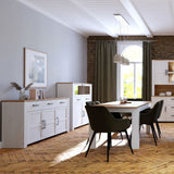 Wooden Sideboard With 3 Doors And 3 Drawers - Bohol