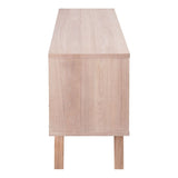 Wooden Sideboard With 4 Drawers And Sliding Door - A-Line