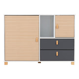 Wooden Sideboard With 2 Door And 2 Drawer - Brooklyn