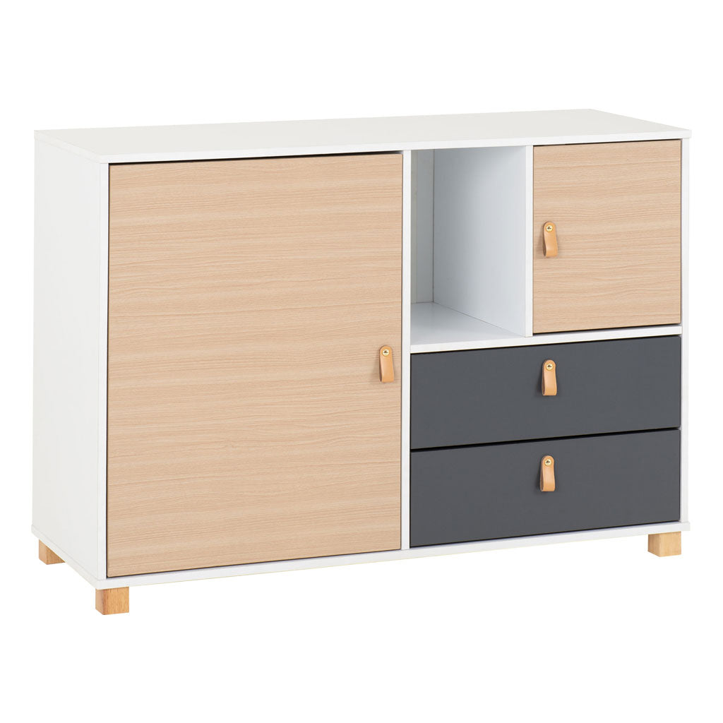 Wooden Sideboard With 2 Door And 2 Drawer - Brooklyn
