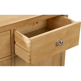 Wooden Sideboard With 3 Doors And 3 Drawers - Cotswold