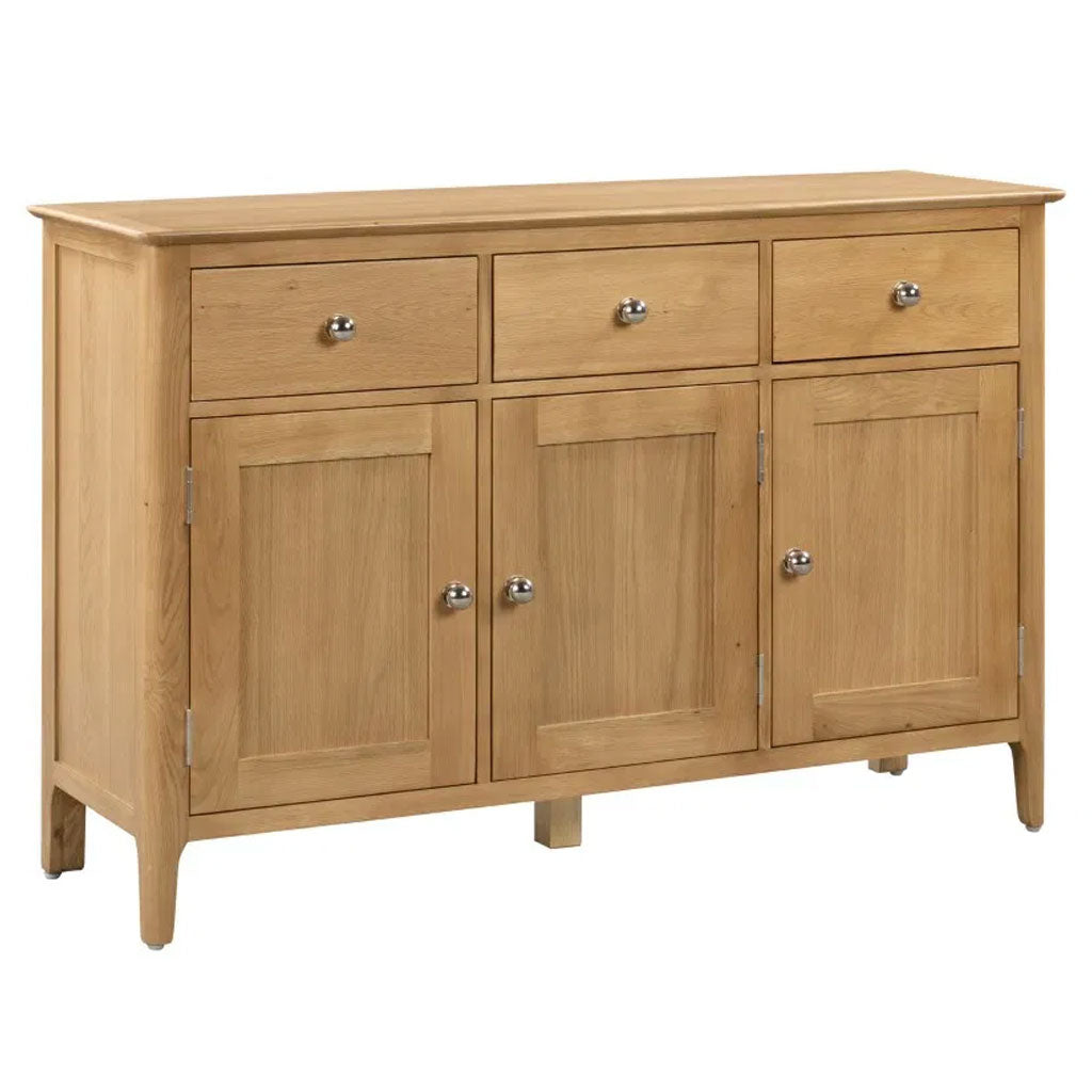 Wooden Sideboard With 3 Doors And 3 Drawers - Cotswold