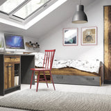 Wooden Single Bed Including Slats - Brooklyn