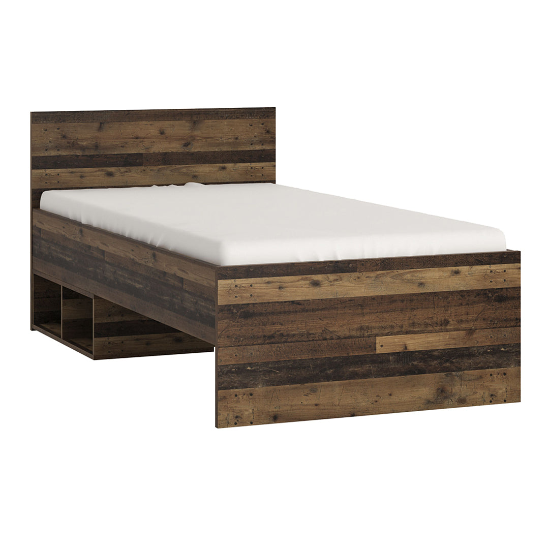 Wooden Single Bed Including Slats - Brooklyn