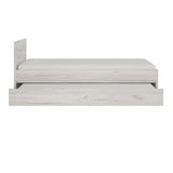 Wooden Single Bed With Underbed Drawer Including Slats - Angel
