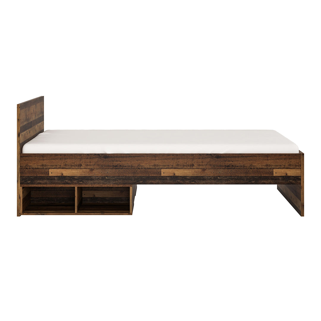 Wooden Small Double Bed Including Slats - Brooklyn