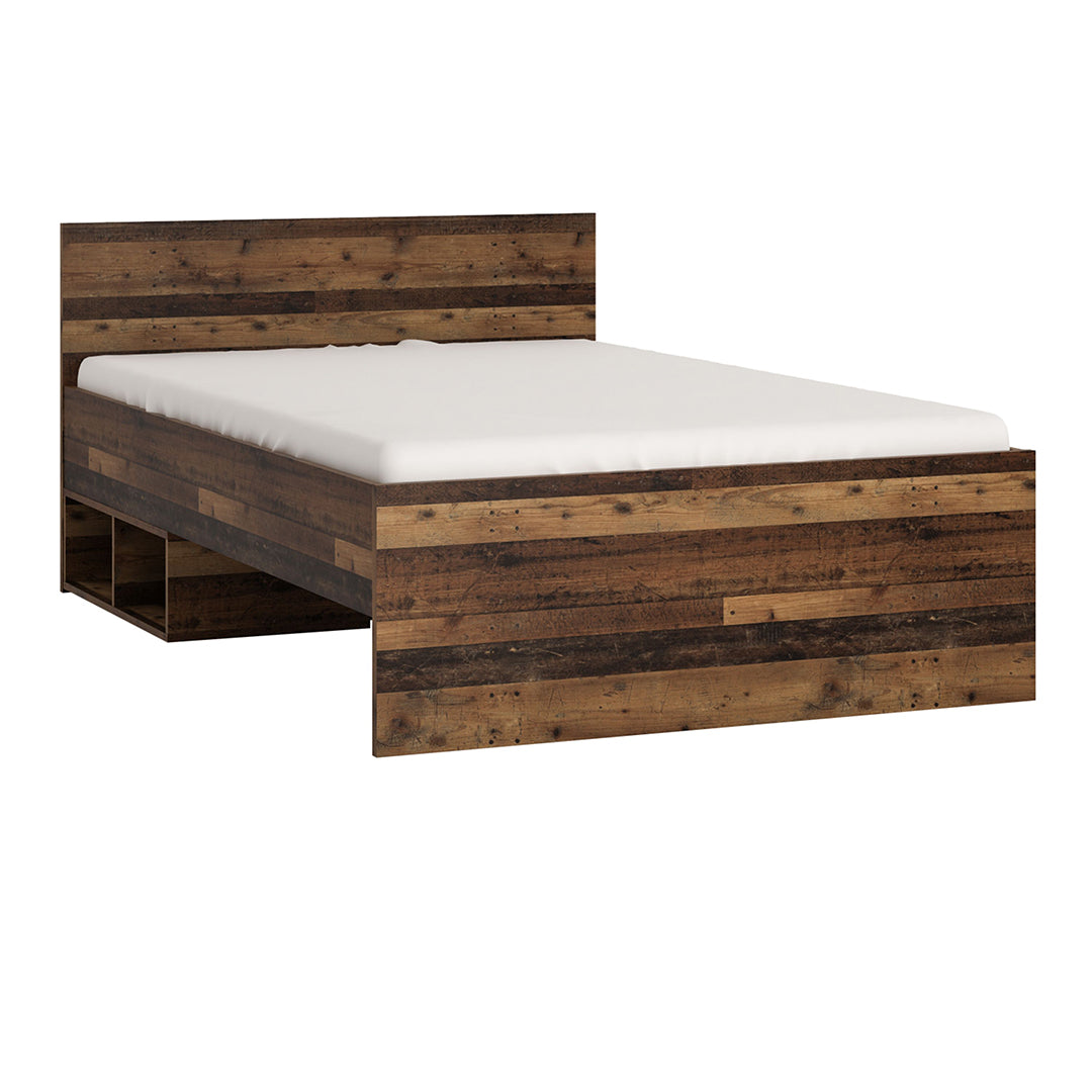 Wooden Small Double Bed Including Slats - Brooklyn