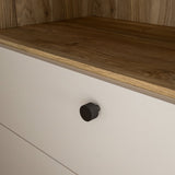 Wooden TV Stand With 1 Door And 1 Drawer - Grafton