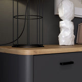 Wooden TV Stand With 1 Flip Door And 1 Drawer - Klara