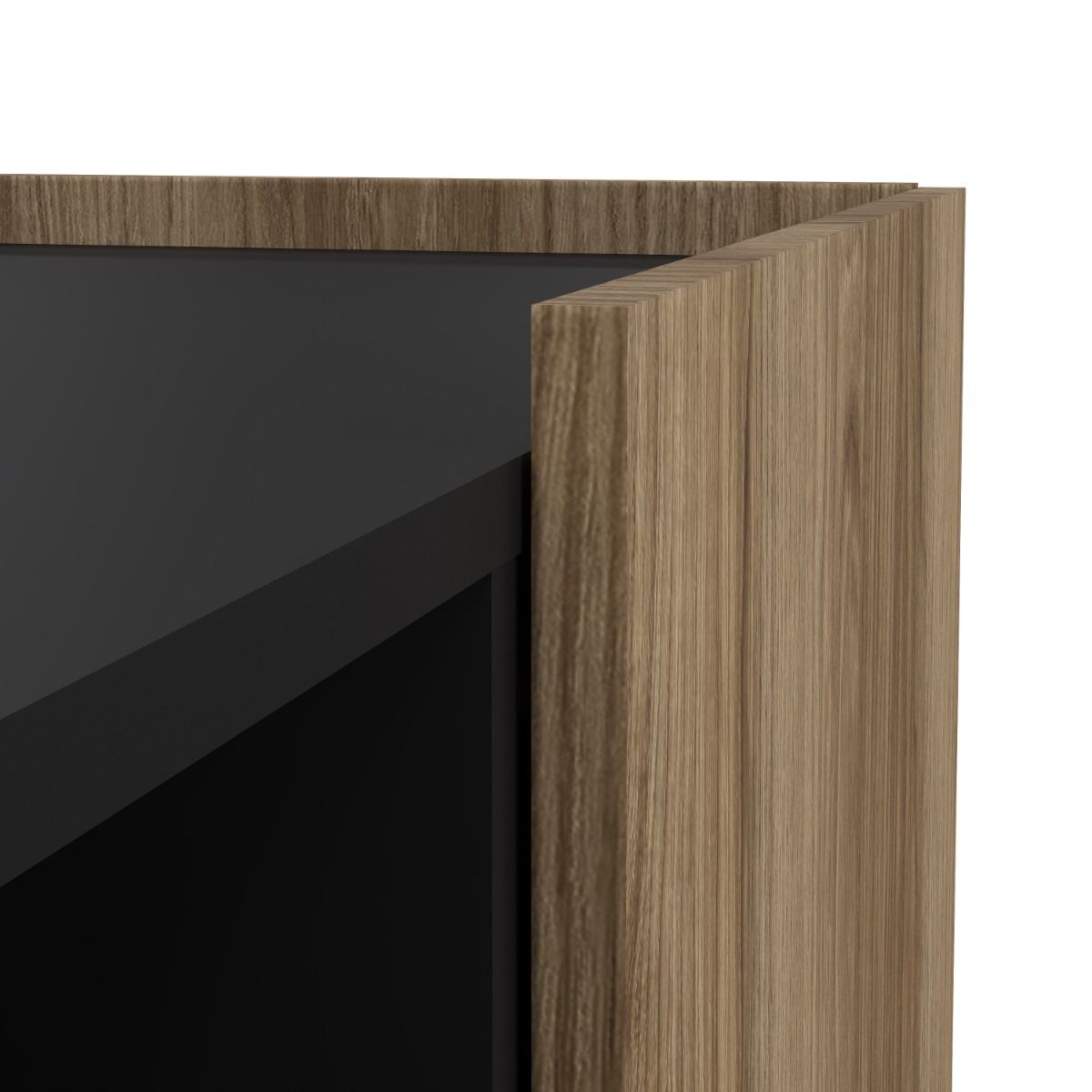 Wooden TV Stand With 2 Doors And 1 Drawer - Kendall