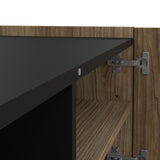 Wooden TV Stand With 2 Doors And 1 Drawer - Kendall