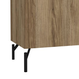 Wooden TV Stand With 2 Doors And 1 Drawer - Kendall