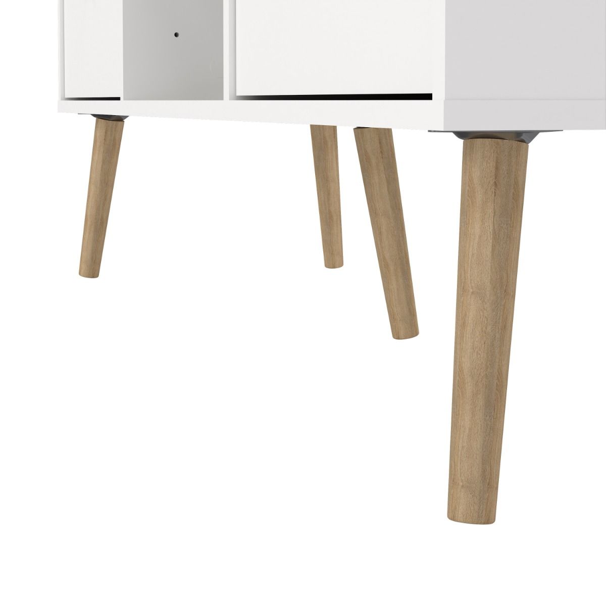 Wooden TV Stand With 2 Drawers - Cumbria