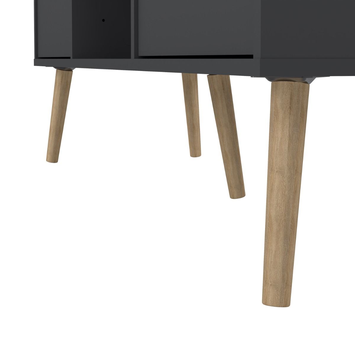 Wooden TV Stand With 2 Drawers - Cumbria