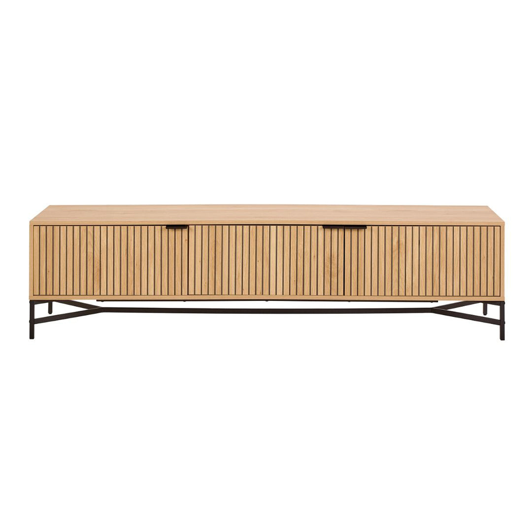 Wooden TV Stand With 3 Doors - Jaipur