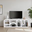 Wooden TV Stand Large in Geometric Design - Geo