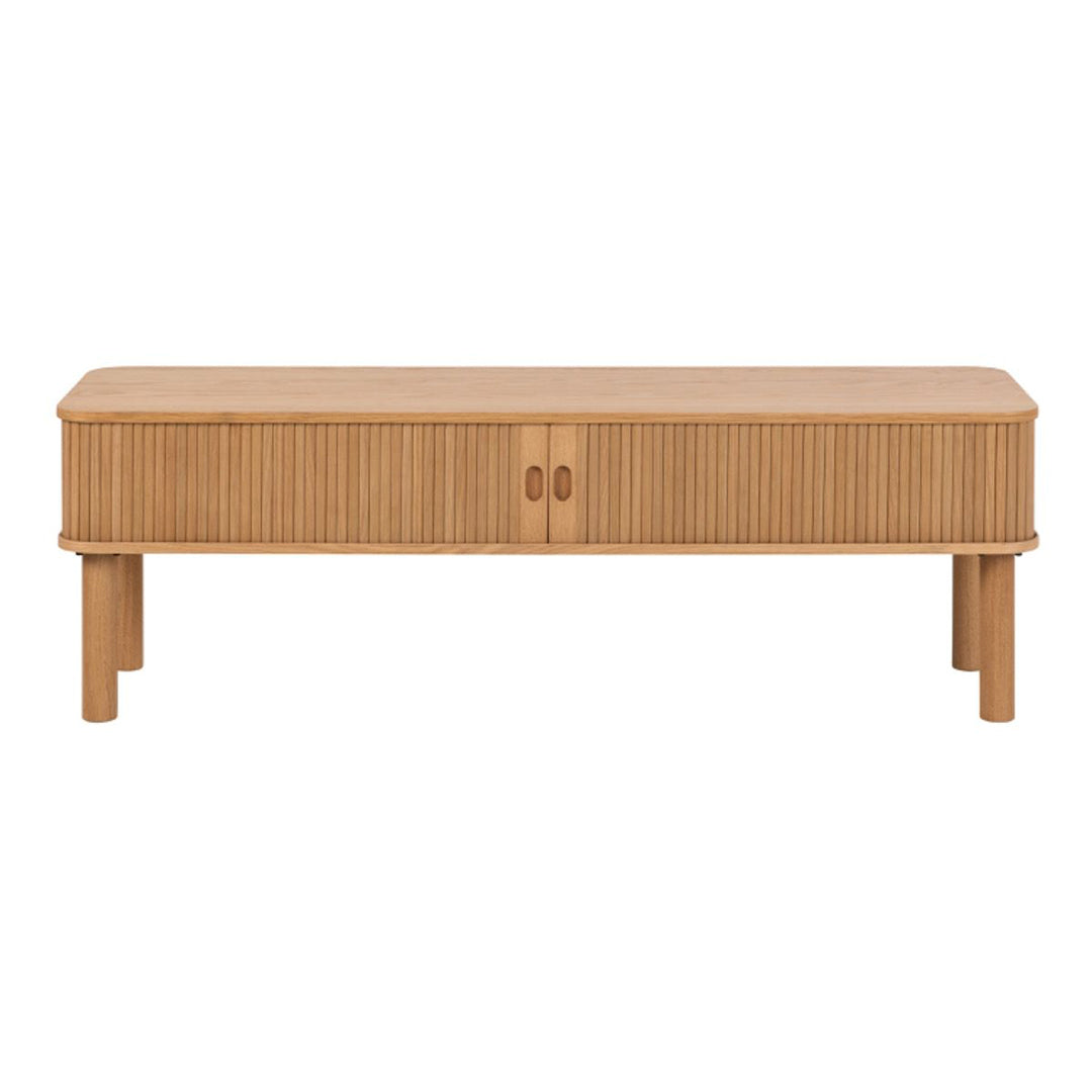 Wooden TV Stand With Sliding Door - Langley