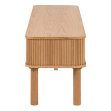 Wooden TV Stand With Sliding Door - Langley