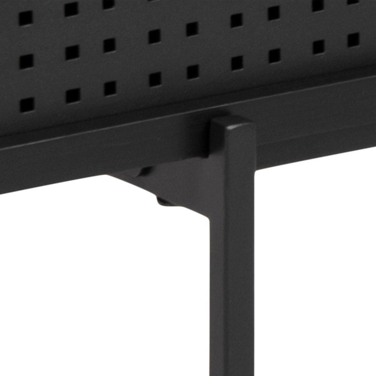 Wooden TV Stand With 1 Mesh Sliding Door - Angus