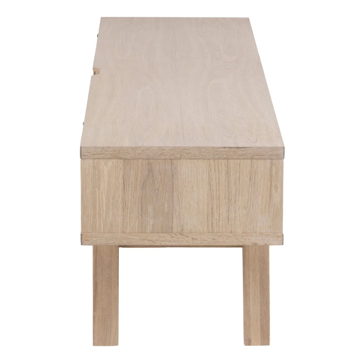Wooden TV Stand With 2 Drawers - A-Line
