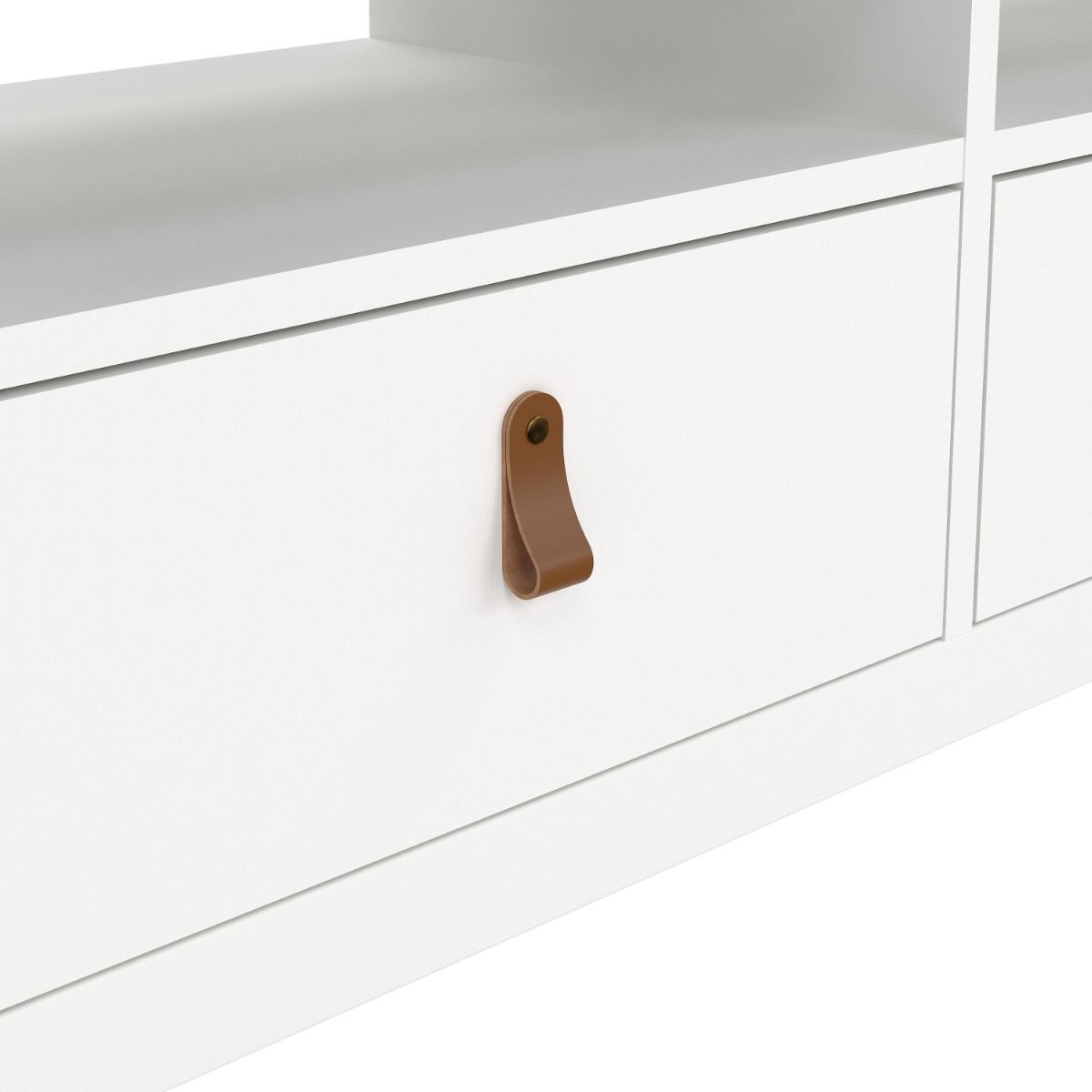 Wooden TV Stand With 3 Drawers - Barcelona