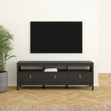 Wooden TV Stand With 3 Drawers - Barcelona