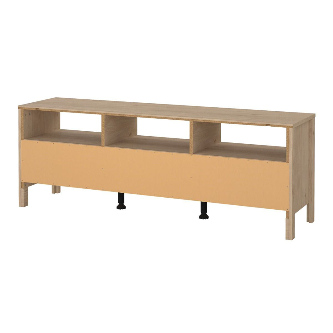 Wooden TV Stand With 3 Drawers - Barcelona