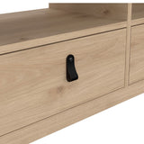 Wooden TV Stand With 3 Drawers - Barcelona