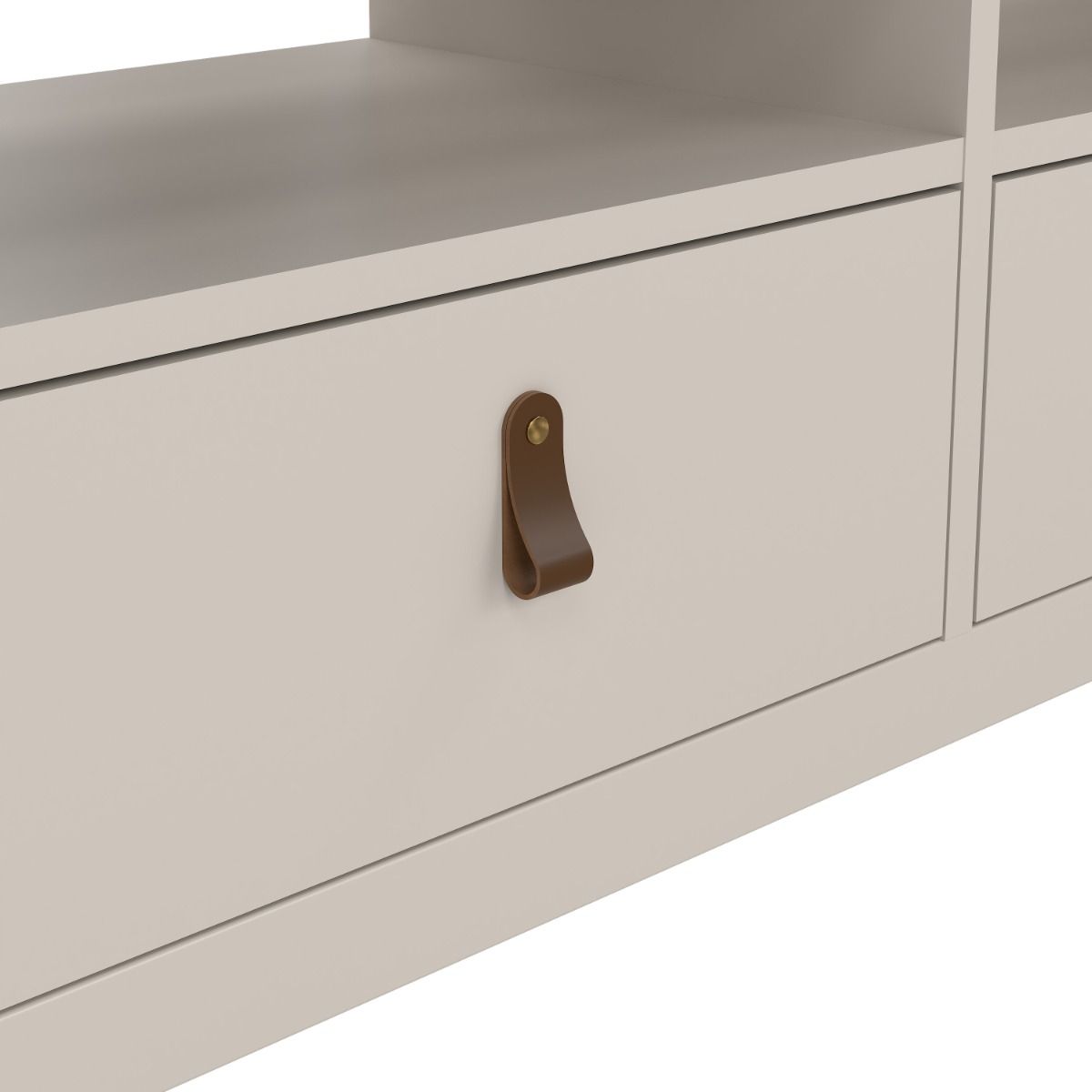 Wooden TV Stand With 3 Drawers - Barcelona