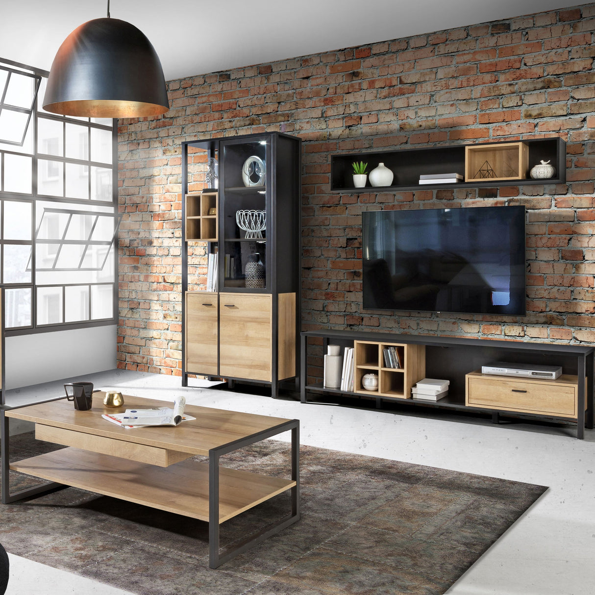 Wooden Wall Shelf 150.2cm Wide - High Rock