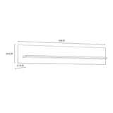 Wooden Wall Shelf 160cm Wide - Bohol