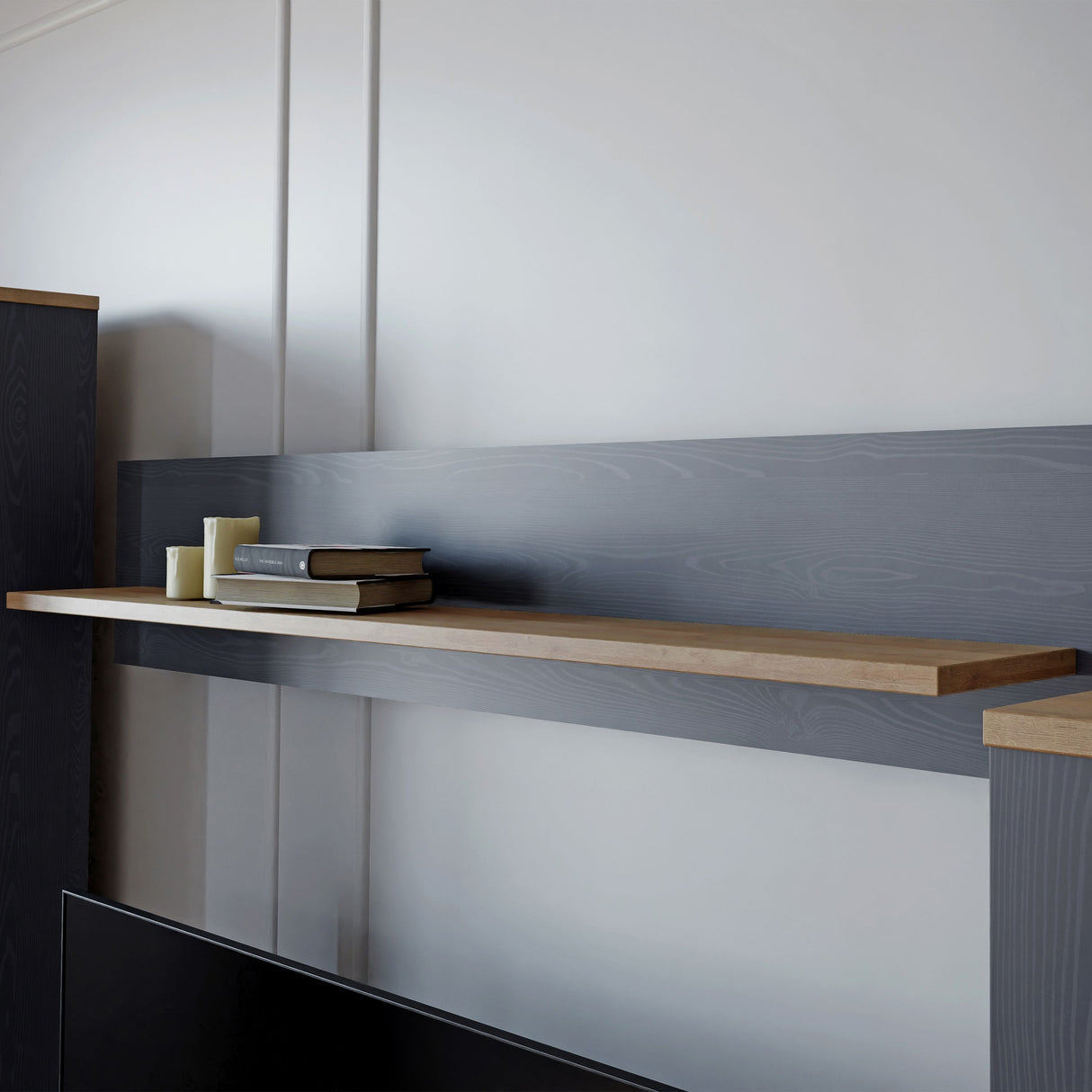 Wooden Wall Shelf 160cm Wide - Bohol