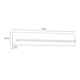 Wooden Wall Shelf 160cm Wide - Bohol