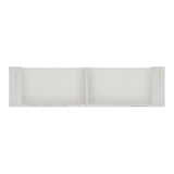 Wooden Wall Shelf 2 Sectioned 84cm Wide - Angel