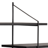 Wooden Wall Shelving Unit With 4 Shelves - Belfast