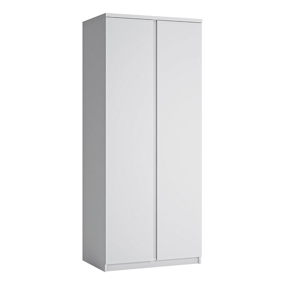Wooden Wardrobe With 2 Doors - Fribo
