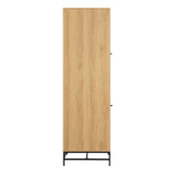 Wooden Wardrobe With 2 Doors - Albany