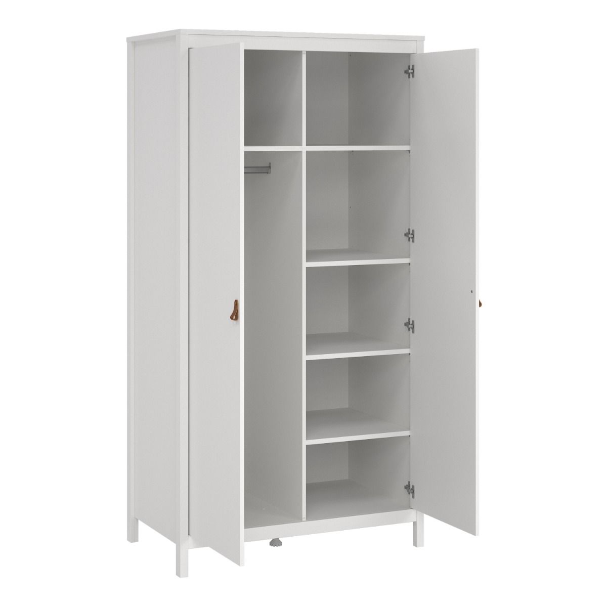 Wooden Wardrobe With 2 Doors - Barcelona